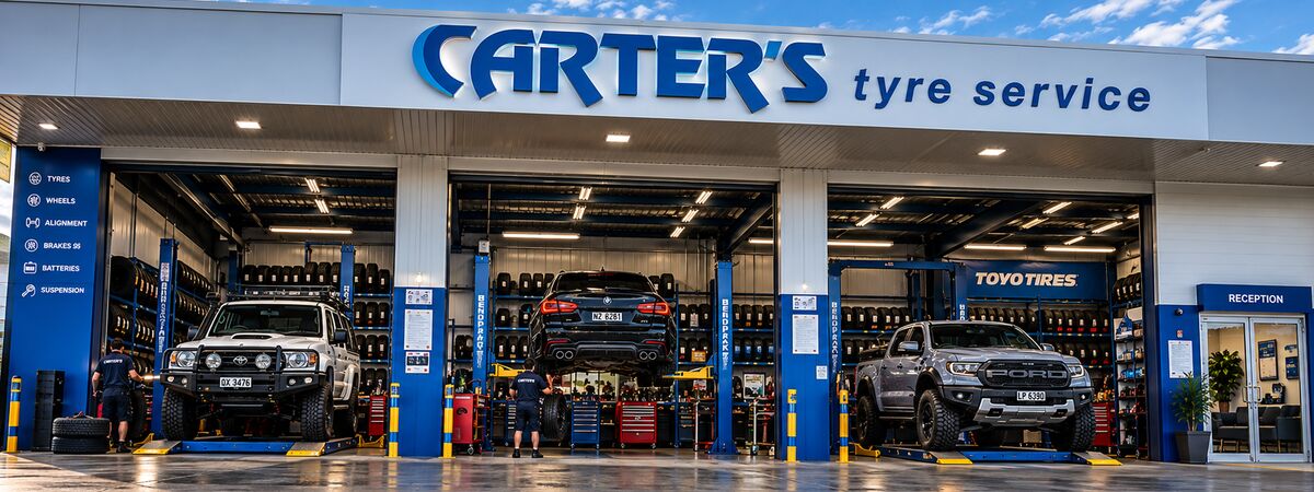 Carter's Tyre Service, 55 Ashworth Street, Tokoroa